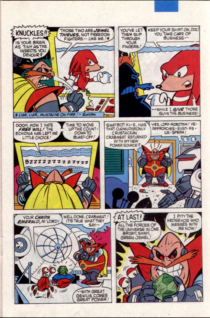 Sonic - Archie Adventure Series August 1994 Page 8